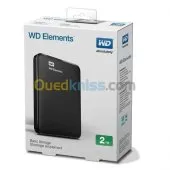 DISQUE DUR EXTERNE WESTERN DIGITAL 2TB