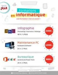 Infographie, Mantenance et Bureautique