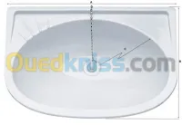 Lave main/Evier/Lavabo en plastique