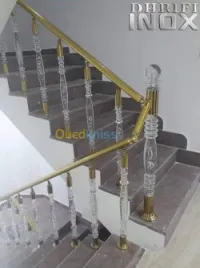 Rampe d'escalier- garde corps 