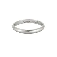L'affaire Bague Cartier Platine avec certificat et facture d'achat 