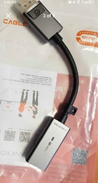 كابلات-ومحولات-adaptateur-cable-time-4k-display-port-to-hdmi-حيدرة-الجزائر