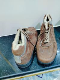جزمة-bottines-dhiver-globe-trotter-homme-cuir-daim-neuves-pointure-44-عنابة-الجزائر