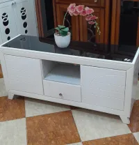 Meuble tv blanc promotion 