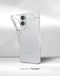 Antichoc Transparent Samsung Galaxy S25 Edge Spigen Liquid Crystal Coque S25 Edge Pochette