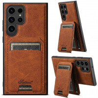 coques-et-antichoc-galaxy-s23-ultra-pochette-luxe-avec-porte-carte-marron-rouiba-alger-algerie