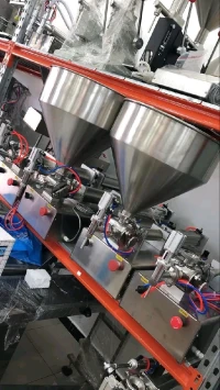 Doseur Remplisseuse de liquide visqueux semi automatique manuelle électrique 