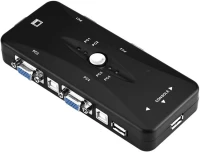 Yctze 2 4 Ports Commutateur KVM VGA 