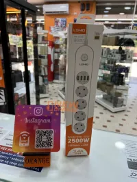 Ldnio Multiprise 4 Prises + 4 ports Usb 