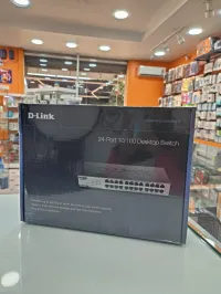 Commutateur Fast Ethernet D-Link, concentrateur réseau sans ventilateur non géré Gigabit 24 ports