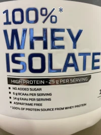 100% Whey Isolate 1.8 Kg OstroVit Made in Poland Original 