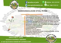 DEBROUSSAILLEUSE FS 400
