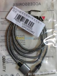 CABLE DATA MAGNETIQUE ANDROID APPEL thumbnail 3