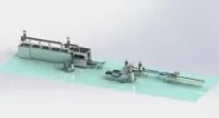  Les lignes du gaufrette machines 