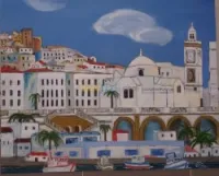 Tableau peinture a l'huile 