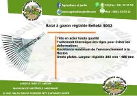 BALAIS A GAZON BELLOTA 