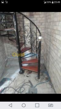 الجزائر-درارية-بناء-و-أشغال-rampes-escaliers