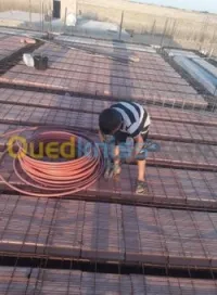 Réalisation de travaux de bâtiment