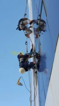 Travaux hauteur (alpiniste, cordiste)