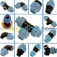 Raccords en PEHD Compression