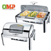 غذائي-chafing-dish-roll-top-a-vitre-omp-دار-البيضاء-الجزائر