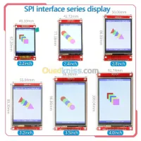 TFT LCD Couleur 3.2/3.5/4.0 Tactile SP ARDUNO