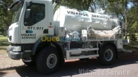 Camion hydrocurur vidangeur Débouchage