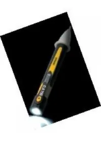 STYLO DÉTECTEUR DE TENSION AC C.A 732 