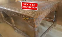 Table bois style mauresque 
