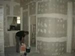 pose de faux plafond cloison décoratio