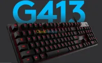 Logitech G413 Carbone Clavier Mécanik