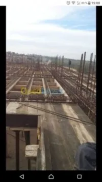 Travaux béton coffrage
