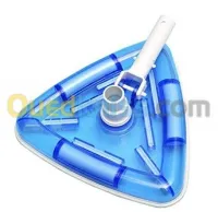 Balai aspiration fond piscine triangle