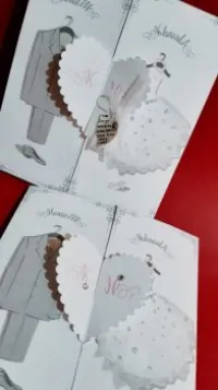 Carte d'invitation personnalisé 
