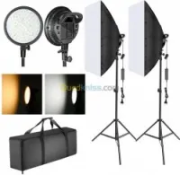 Kit d'Eclairage LED SoftBox Réglable