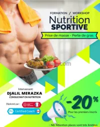 Formation Nutrition Sportive