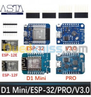 composants-materiel-electronique-carte-wifi-wemos-d1-mini-esp8266-esp32-arduino-blida-algerie