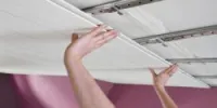 installation pvc plafond
