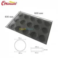 Moule Silicone pain Hmburger