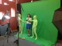 Chroma Key Suit Green