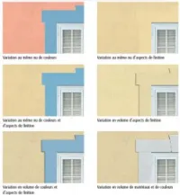 revêtement des façades 