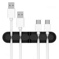 Support, stockage, organisateur de câble avec 5 emplacement Pour Chargeur USB, Souris, MP3