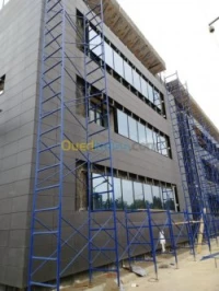 F/P façade ventilée en Terre cuite 