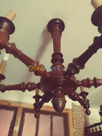 ديكورات-lustre-antique-en-bois-noyer-برج-الكيفان-الجزائر