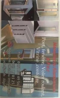 Menuiserie aluminium