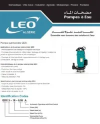 Pompe submersible QDX - LEO