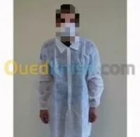 Sur blouse lavable et jetable