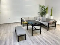 Salon jardin avec table de repas PROMO