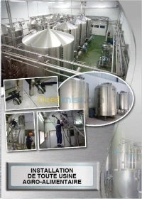 installation de toute usine 
