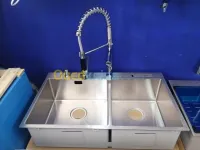 Evier de cuisine double bac FLR